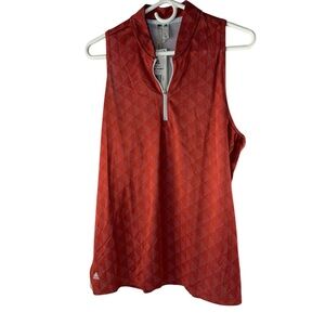 adidas Women's Heat.rdy Racerback Primegreen Golf Polo Shirt size XL